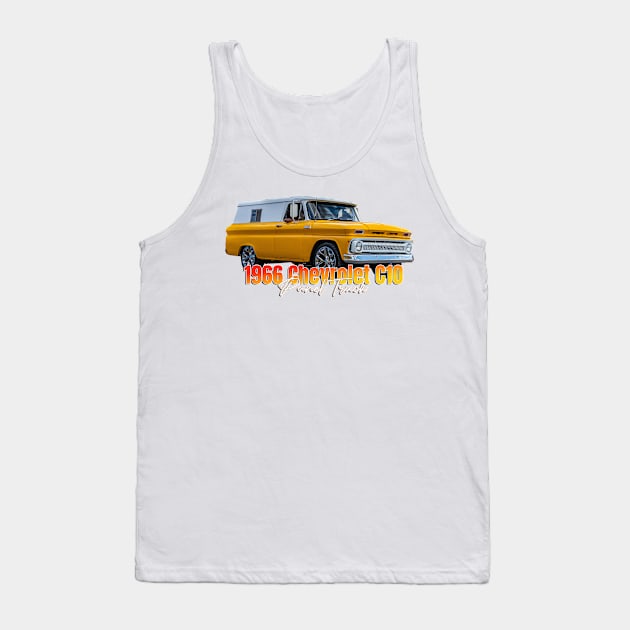 1966 Chevrolet C10 Panel Truck Tank Top by Gestalt Imagery